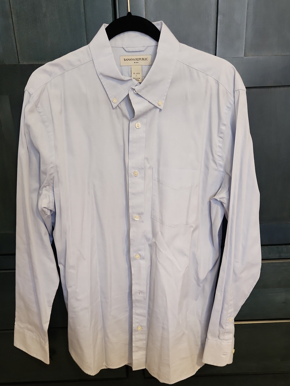Banana Republic Pale Blue Button-Down Dress Shirt